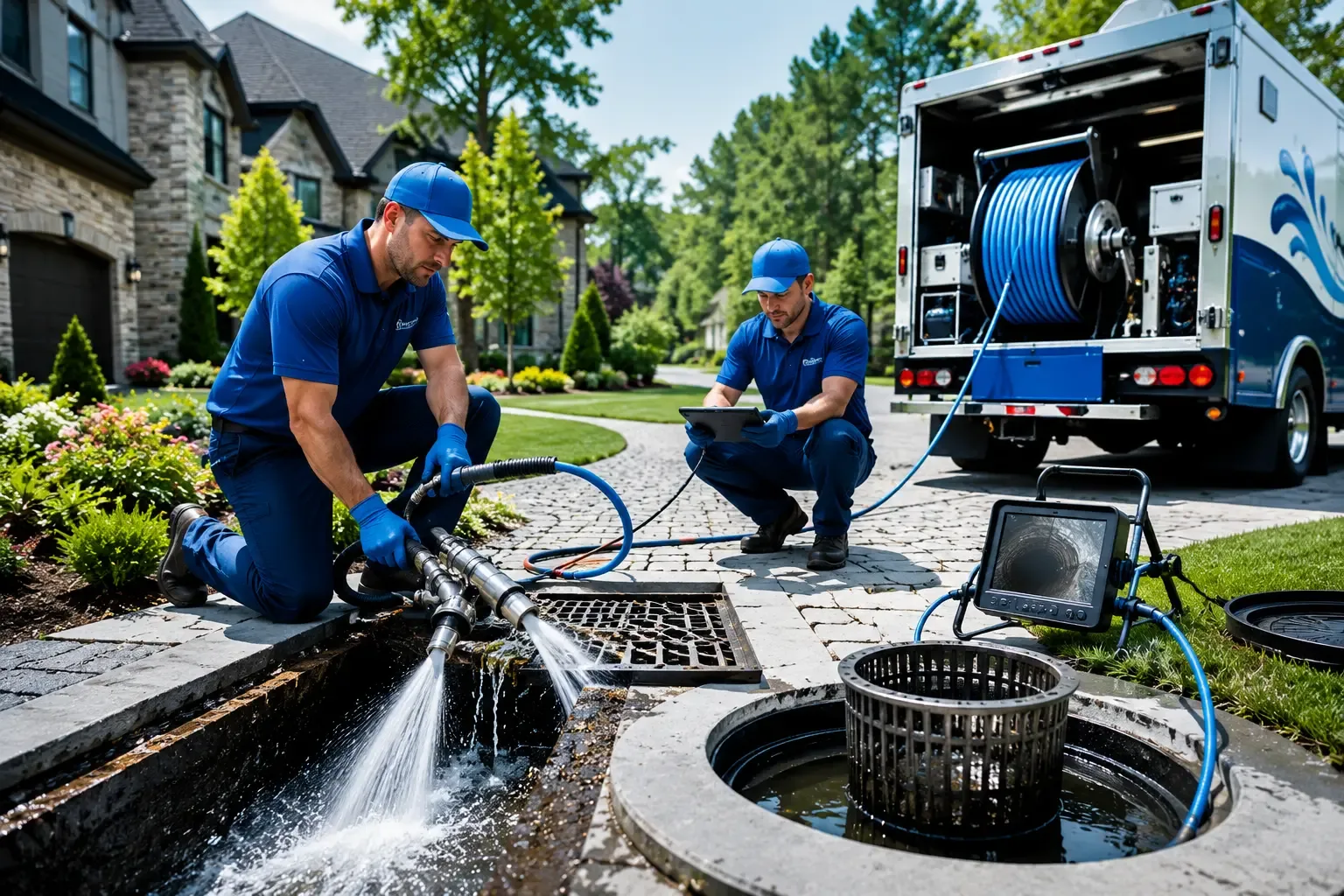 Local outdoor drain cleaning professionals in Unionville, IN